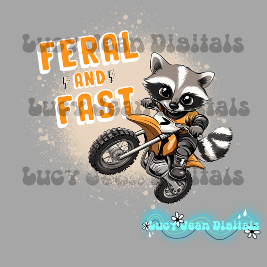 Feral & Fast PNG