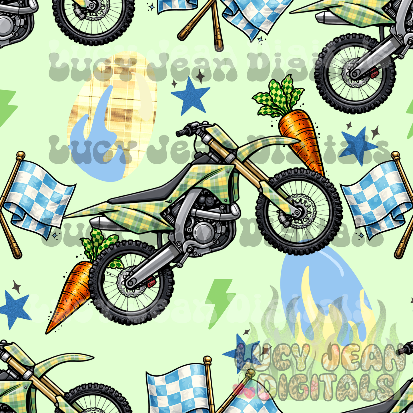 Moto Easter Bunny dirtbike-2026