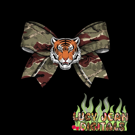 Tiger Camo Bows PNG