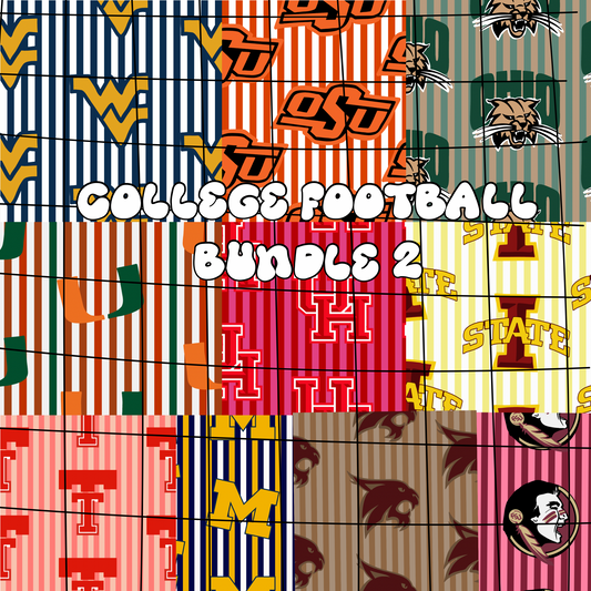 College Football Seamless File Bundle PART 2-2026