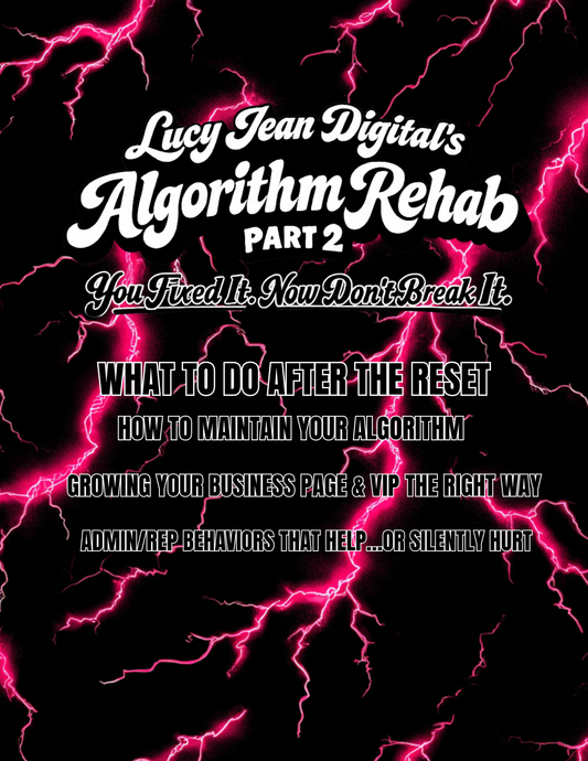 Algorithm Rehab Course PART 2- NO CODES. !!Please read description before checking out!!