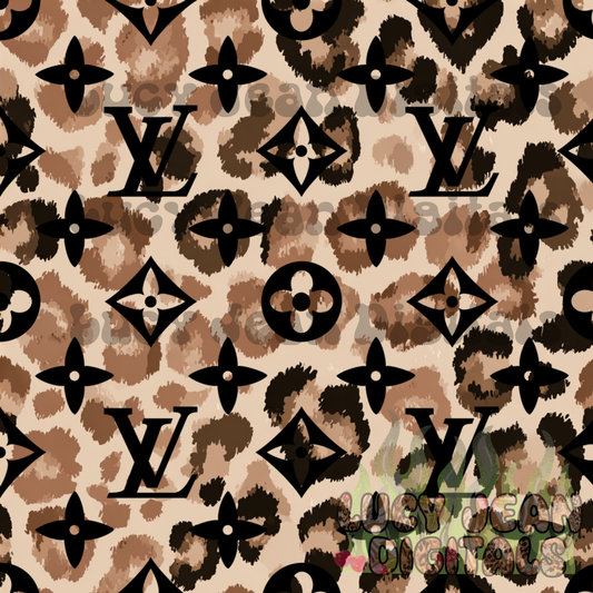 Boujee beige cheetah Seamless File- 2026