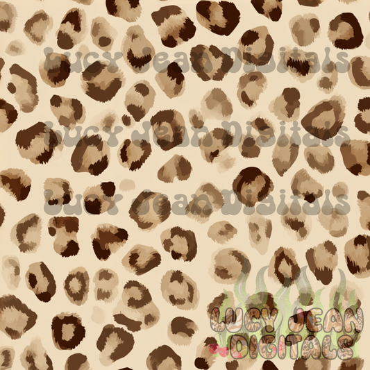Sad beige cheetah Seamless File- 2026