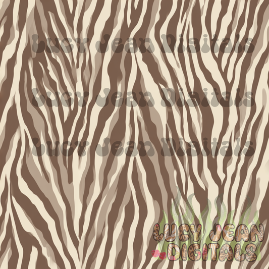 Muted beige zebra Seamless File- 2026