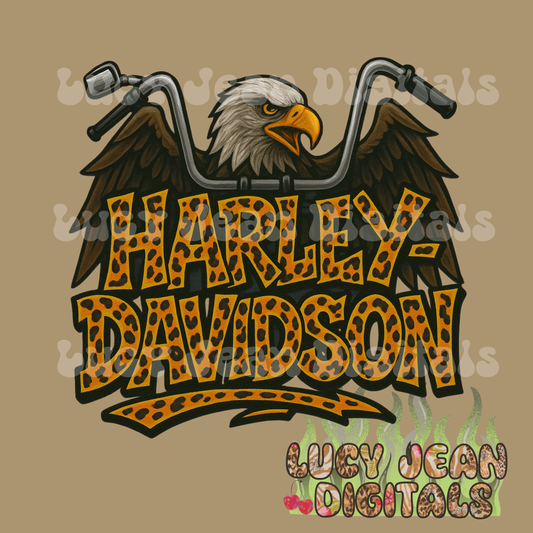 Hd motorcycle eagle PNG