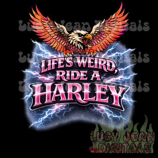 Life’s weird HD motorcycle PNG-2026