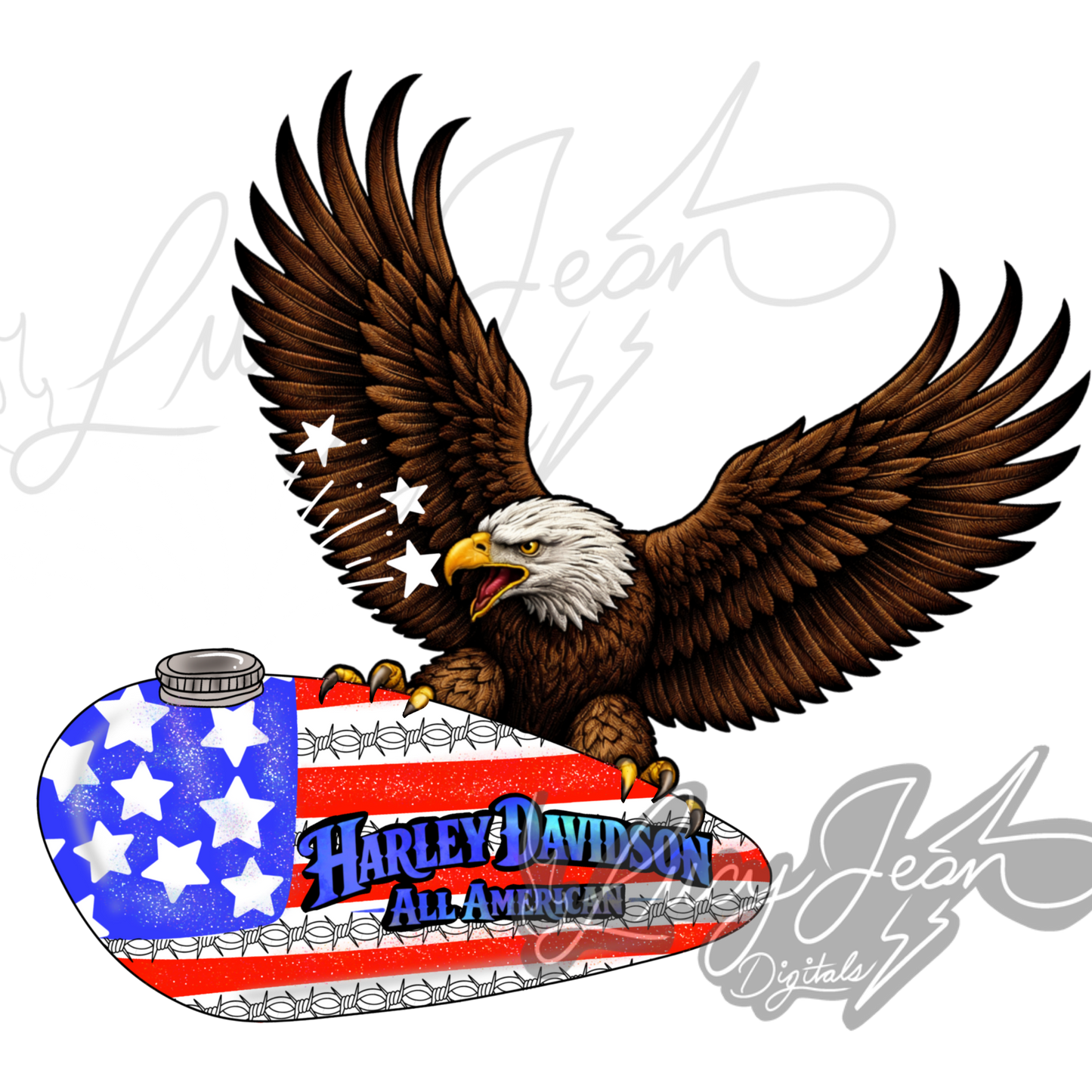 Hd Motorcycle American Gas Tank PNG - 2026