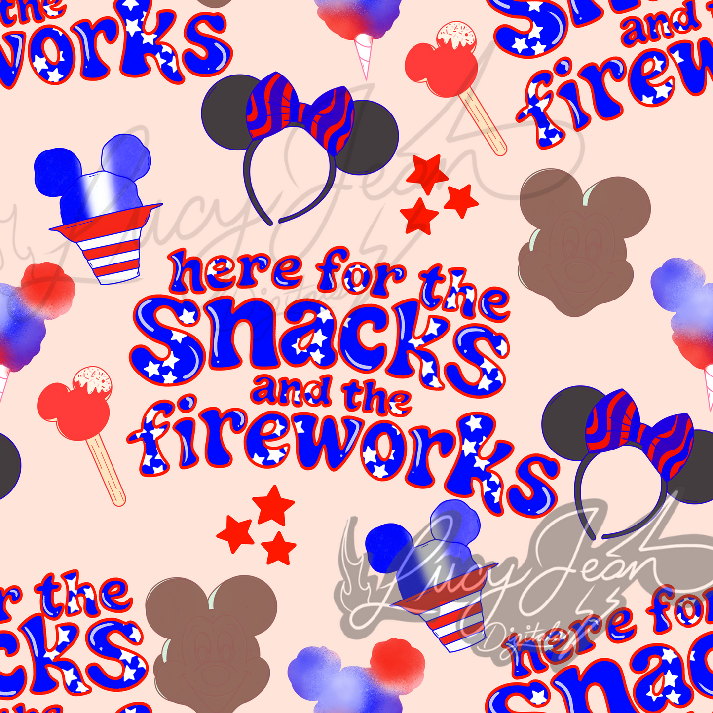 All American mouse snacks seamless File- 2026