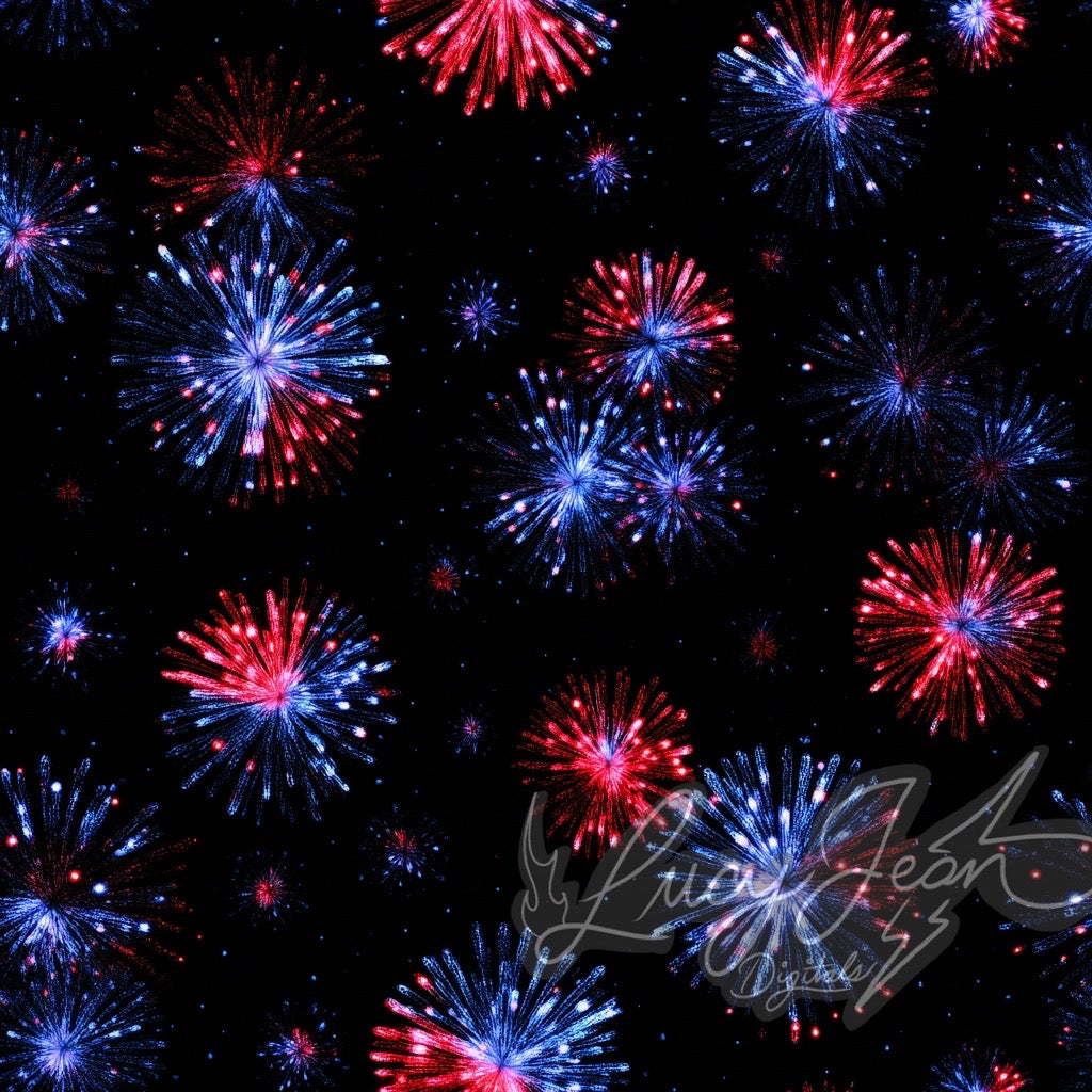 Fireworks Seamless File- 2026