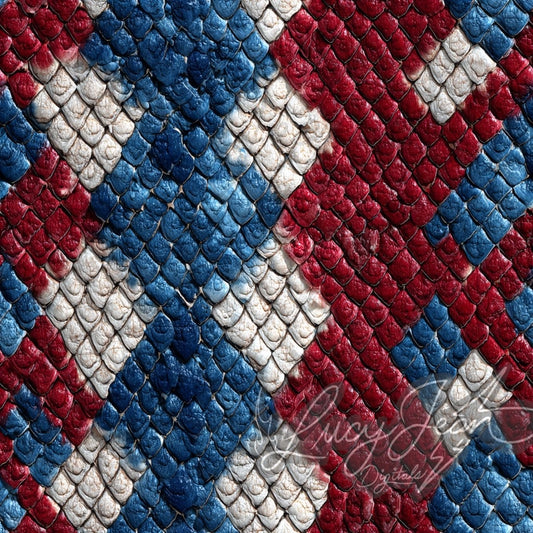 Bright Americana snake skin Seamless File- 2026