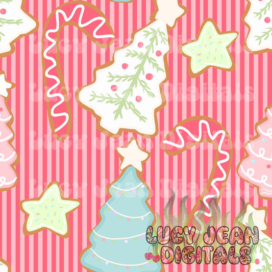 Christmas Cookies Seamless File