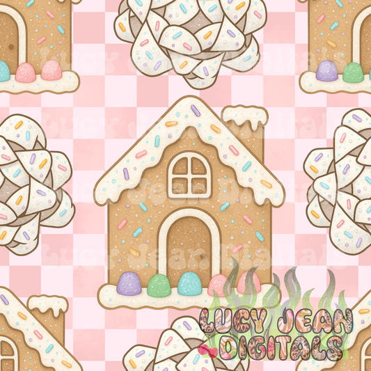 Gingerbread Cookie Seamless File