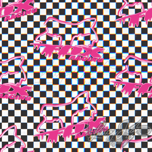 Hot pink Racing brand Seamless File-2026