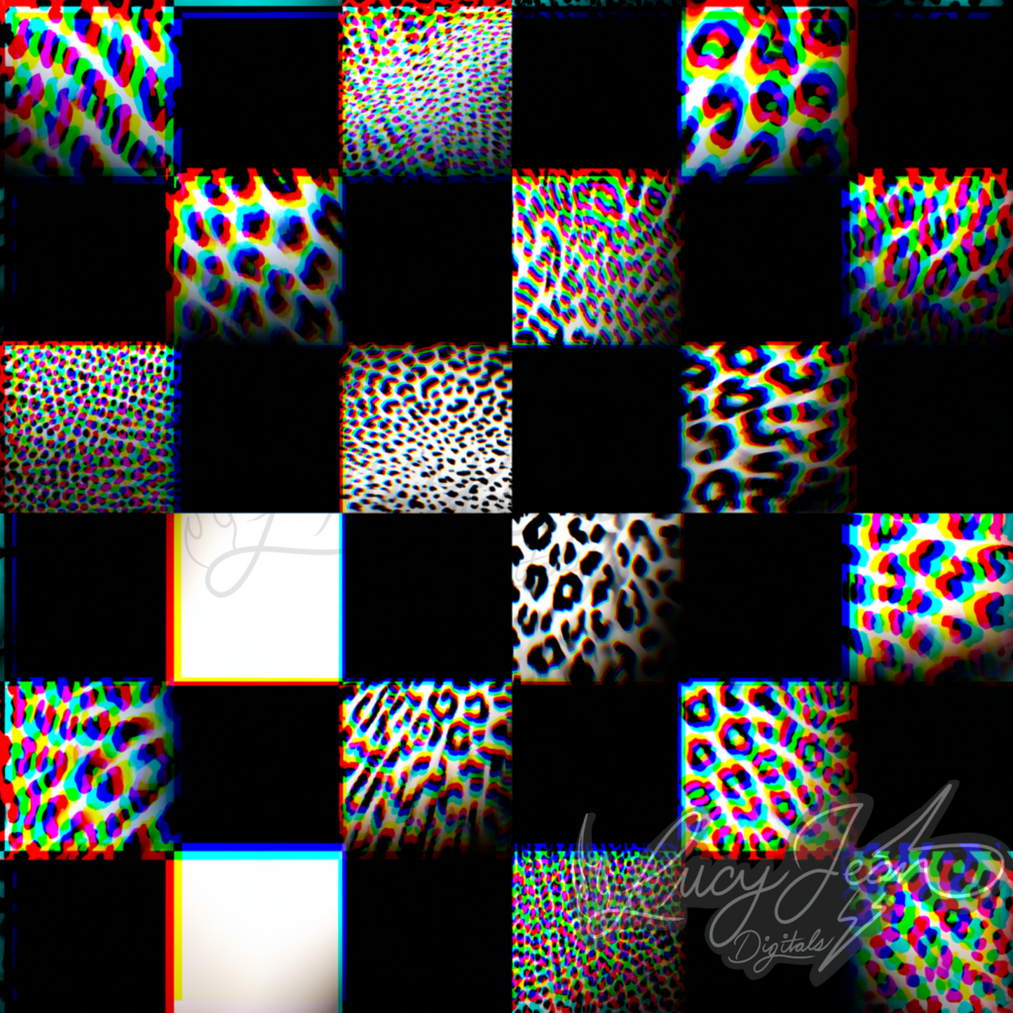 Trippy Leopard Checkered Seamless File-2026