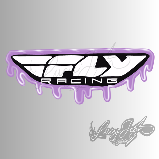 Purple drippy moto brand PNG-2026