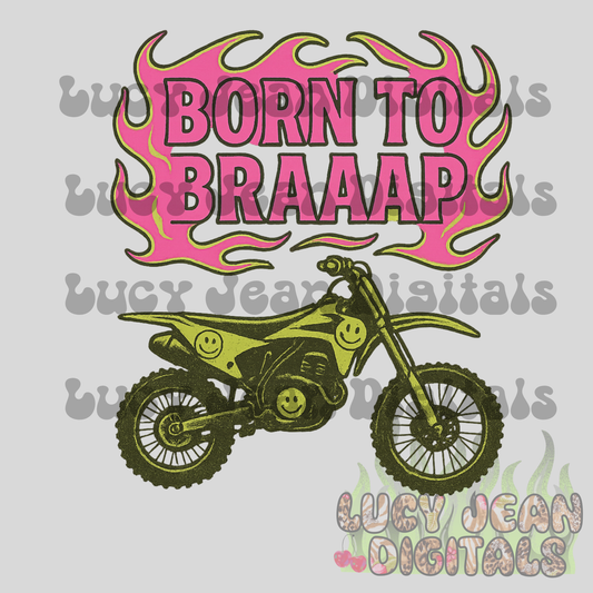 Born to Braaap PNG
