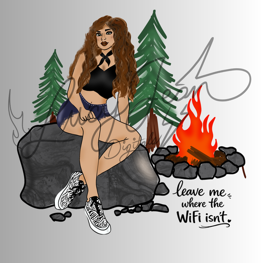Campfire Girl PNG- 2026