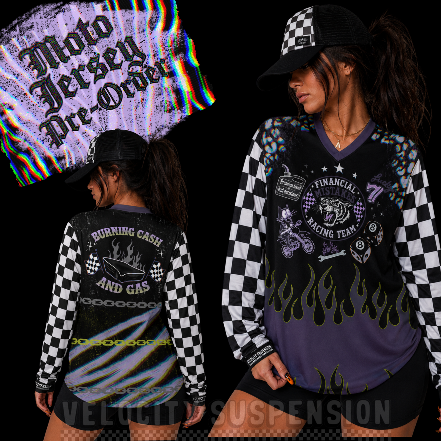 Financial Mistakes Racing Jersey PRE-ORDER LJD x Velocity Suspension collab