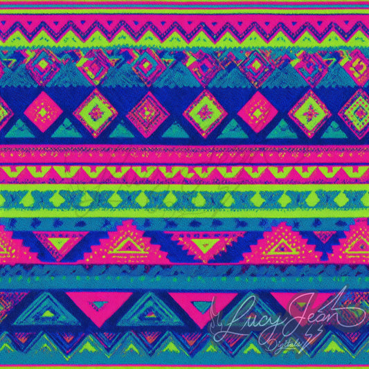 Neon Serape western Seamless File-2026