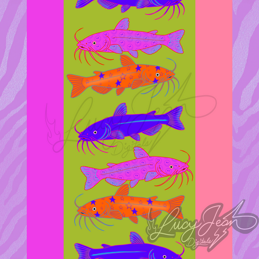 Catfish stripes Seamless File-2026