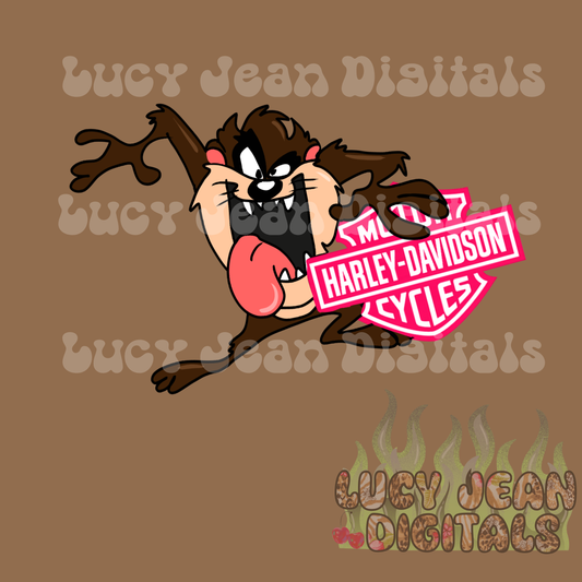 cartoon character HD motorcycle pink PNG