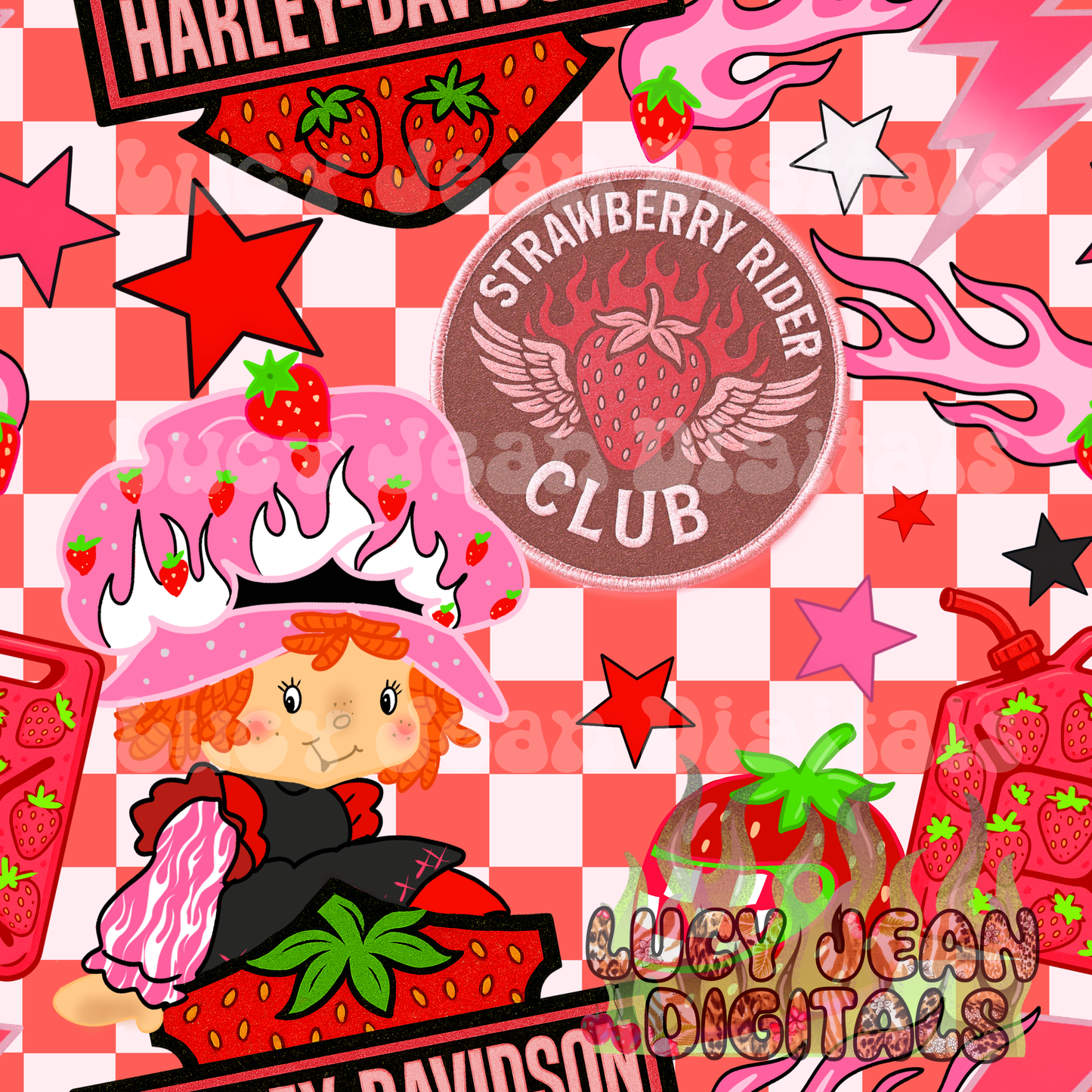 Strawberry Moto HD Mash up Seamless File