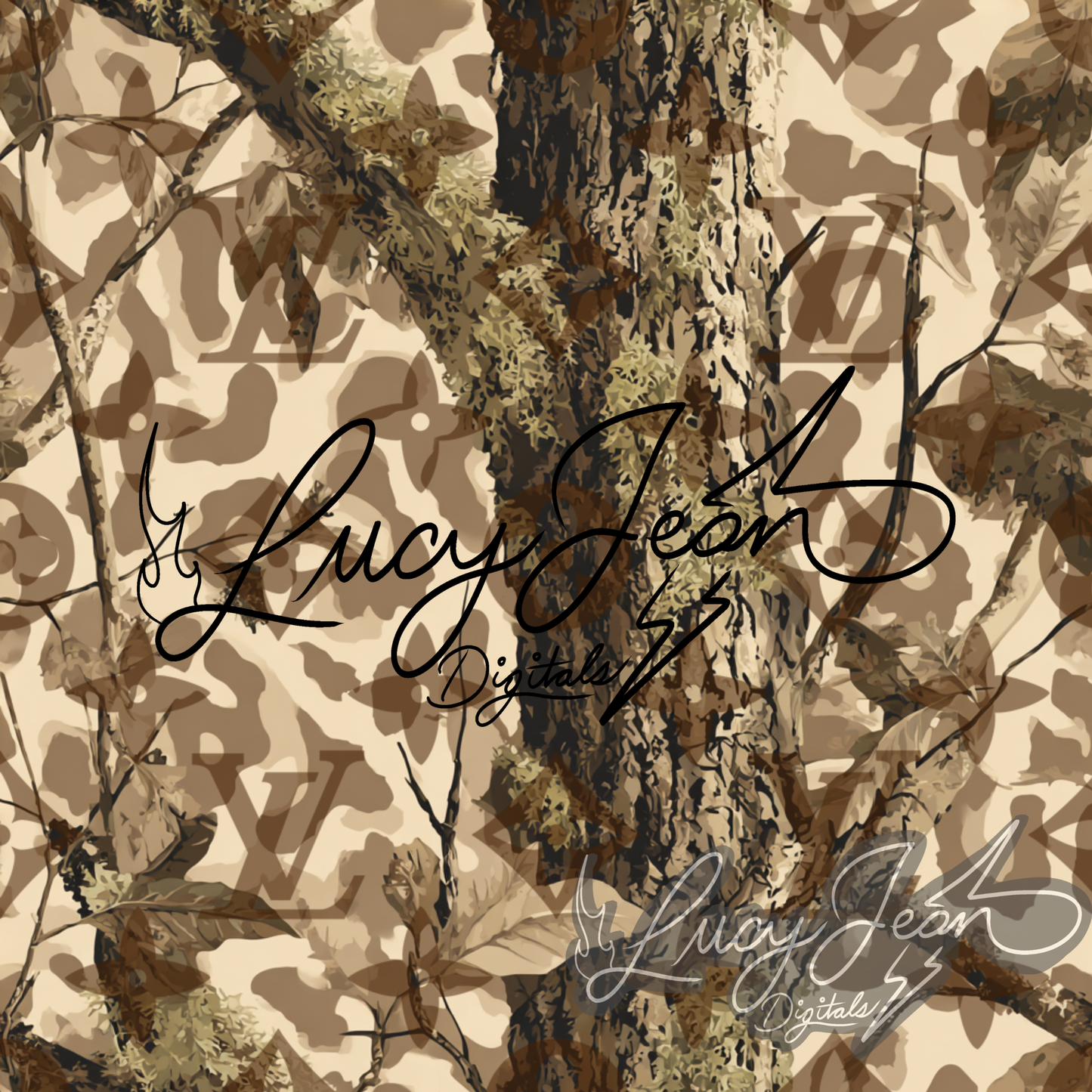 Boujee Camo Leopard Seamless File- 2026