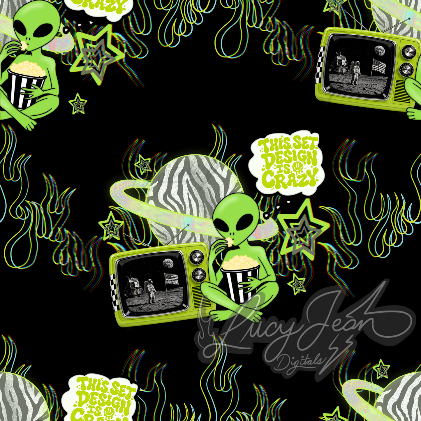 Alien Conspiracy Seamless File- 2026