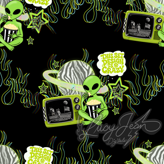 Alien Conspiracy Seamless File- 2026