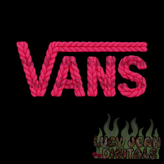 Hot pink Sneakers crochet PNG