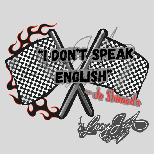 I don’t speak English dirt bike PNG- 2026