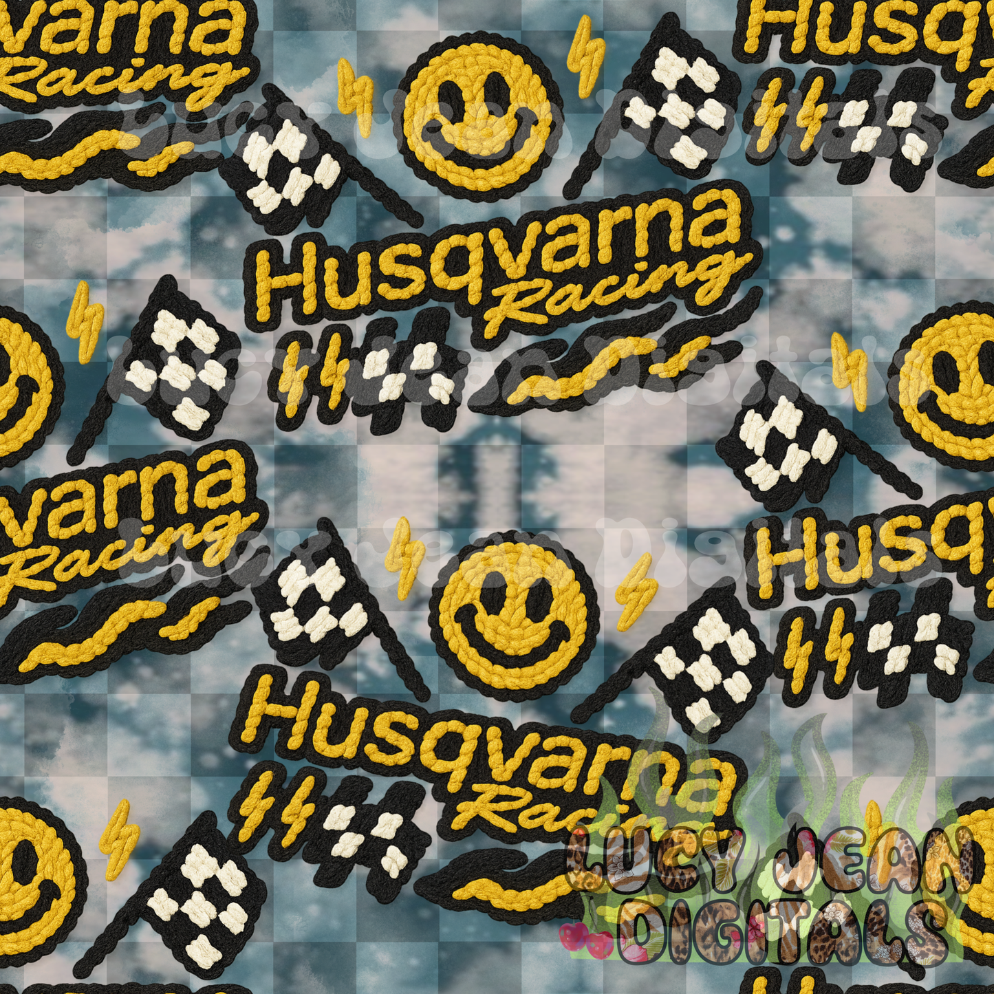 Hus. dirtbike crochet Seamless File