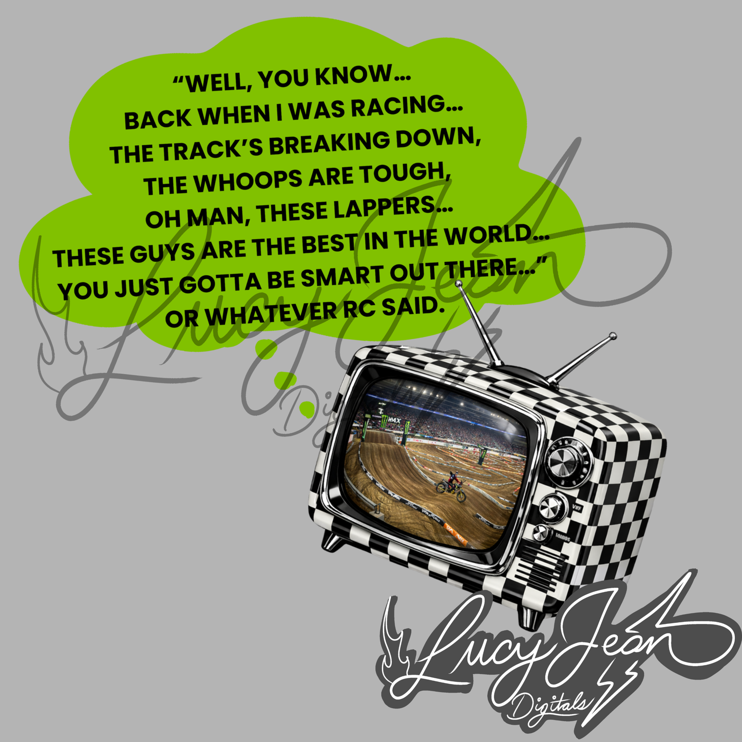 Dirt bike Tv broadcaster PNG- 2026