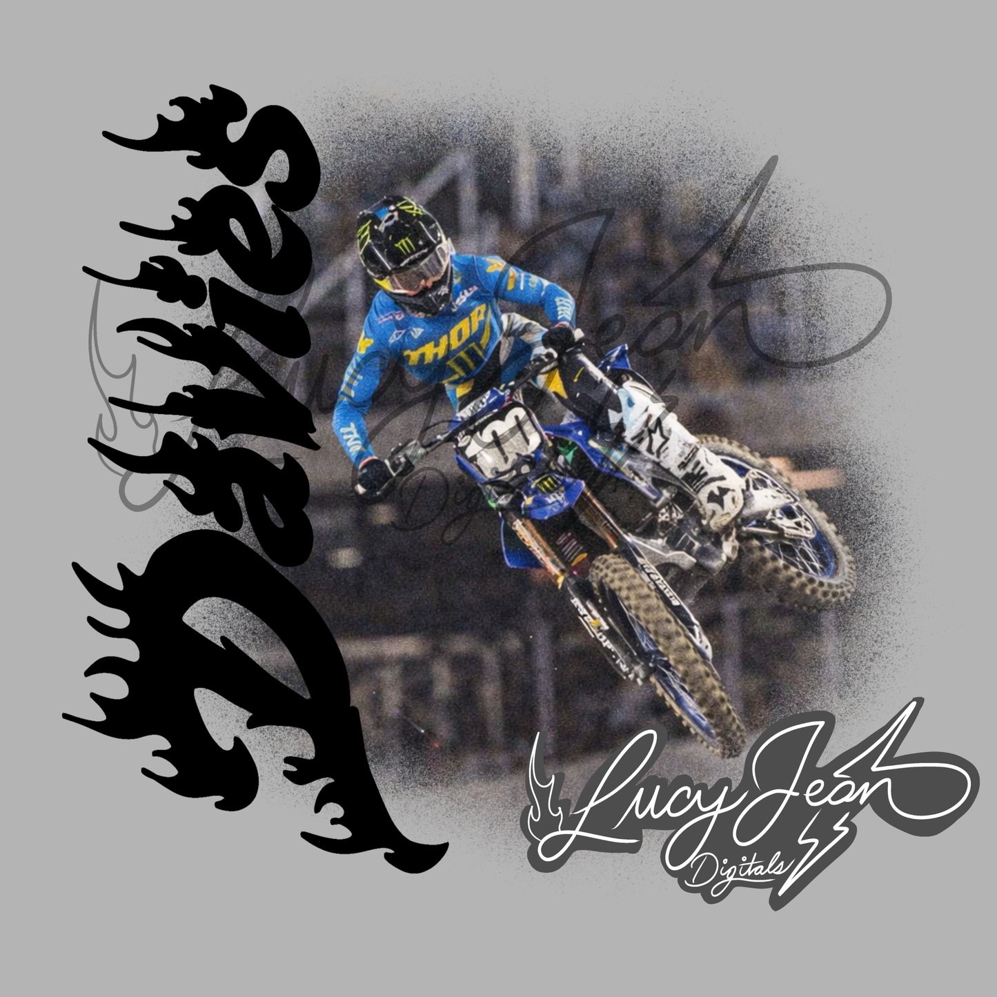 #100 dirt bike rider png (two colorways included)- 2026