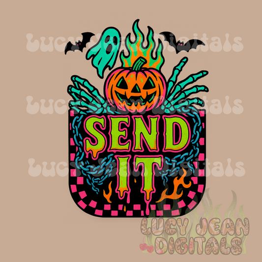 Send it spooky PNG