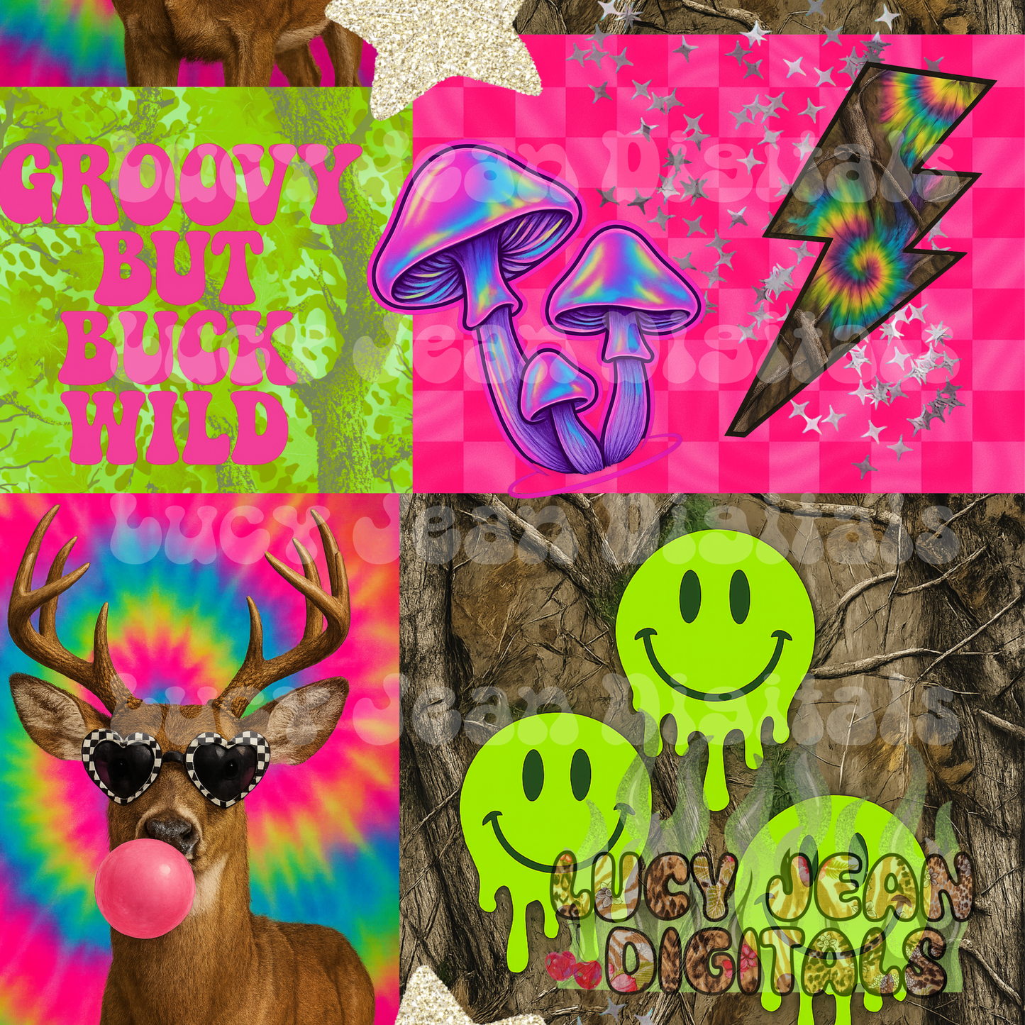 Groovy buck wild seamless File