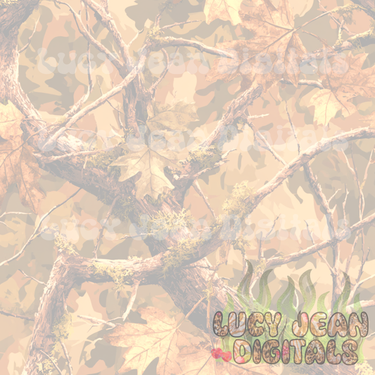 Brown Muted camo Seamless File
