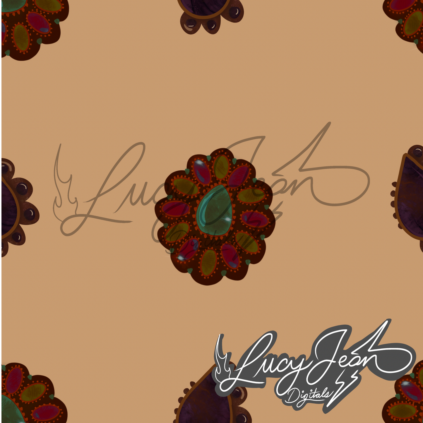 Neutral conchos seamless file- 2026