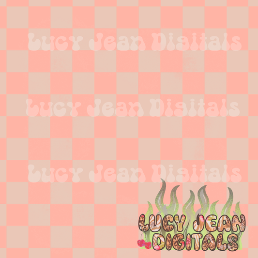 Blush/nude checkered Seamless File