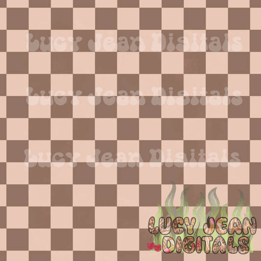 Beige/light brown checkered Seamless File