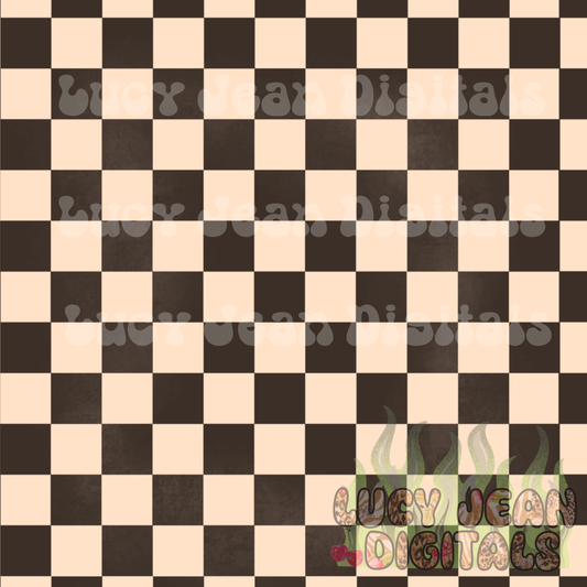 Black/beige checkered Seamless File
