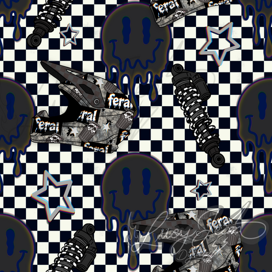 Feral helmet moto dirt bike seamless file- 2026