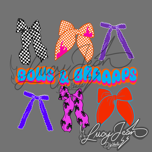 Bows and braaaps PNG- 2026