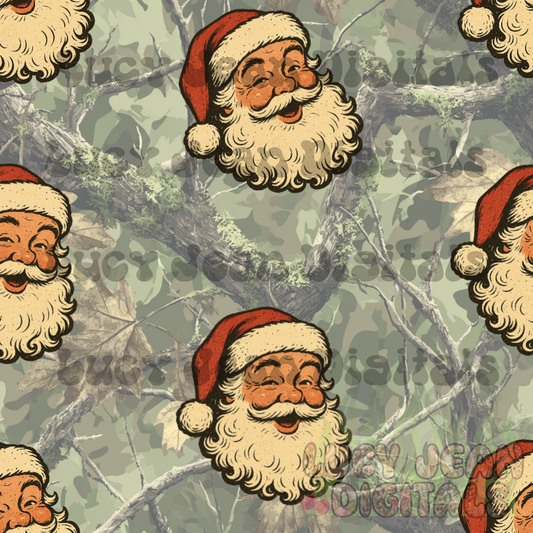 Santa Camo Seamless File