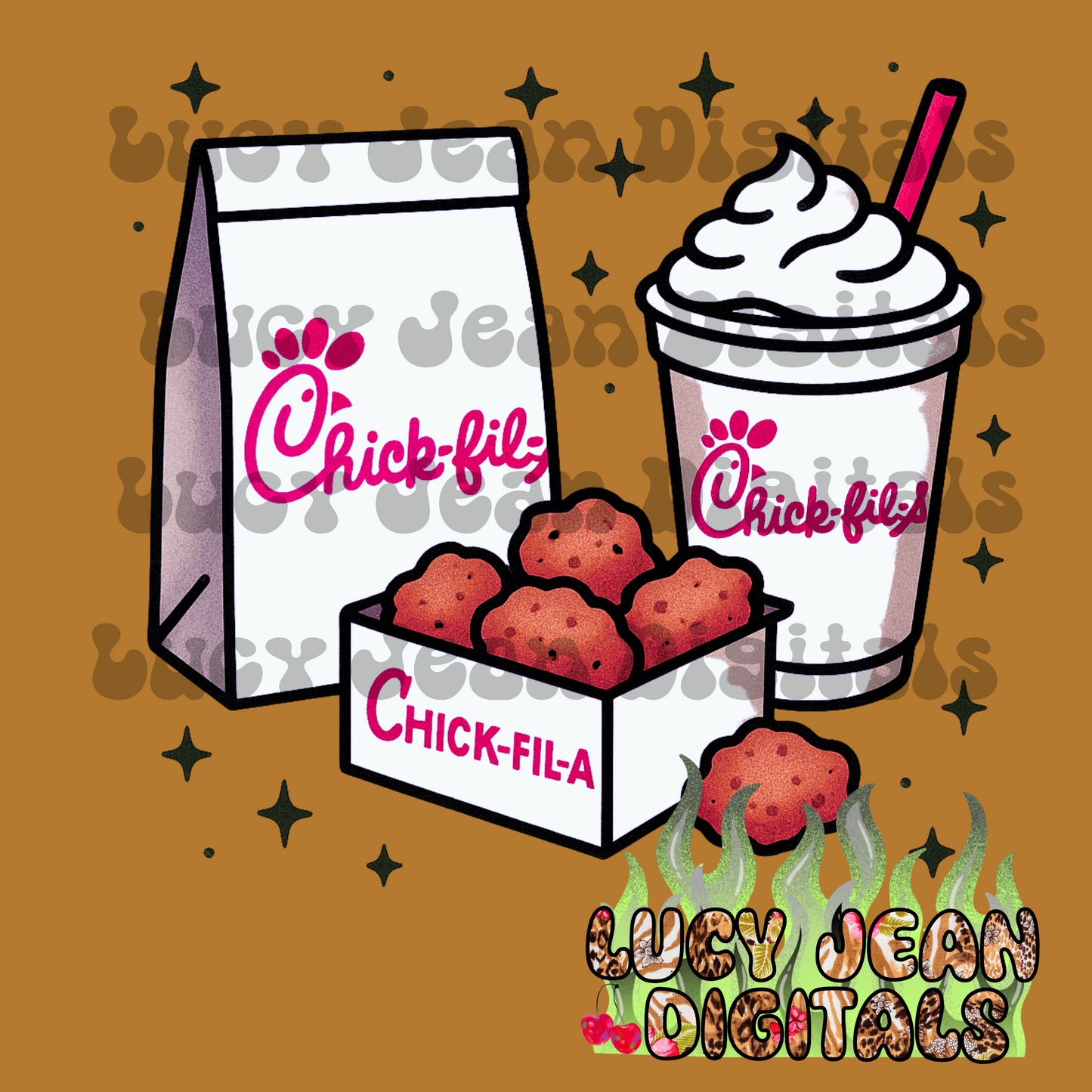 Pink Chicken PNG