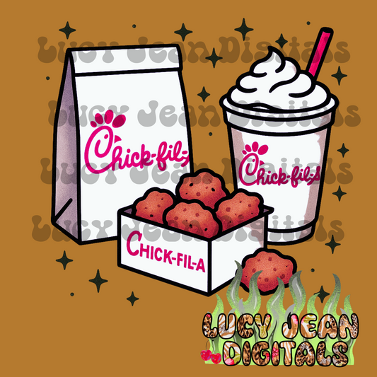 Pink Chicken PNG