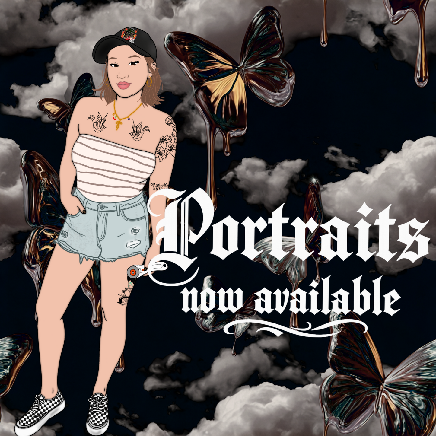Custom Portrait - NO CODES ON THESE