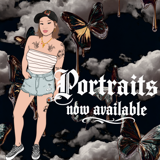 Custom Portrait - NO CODES ON THESE