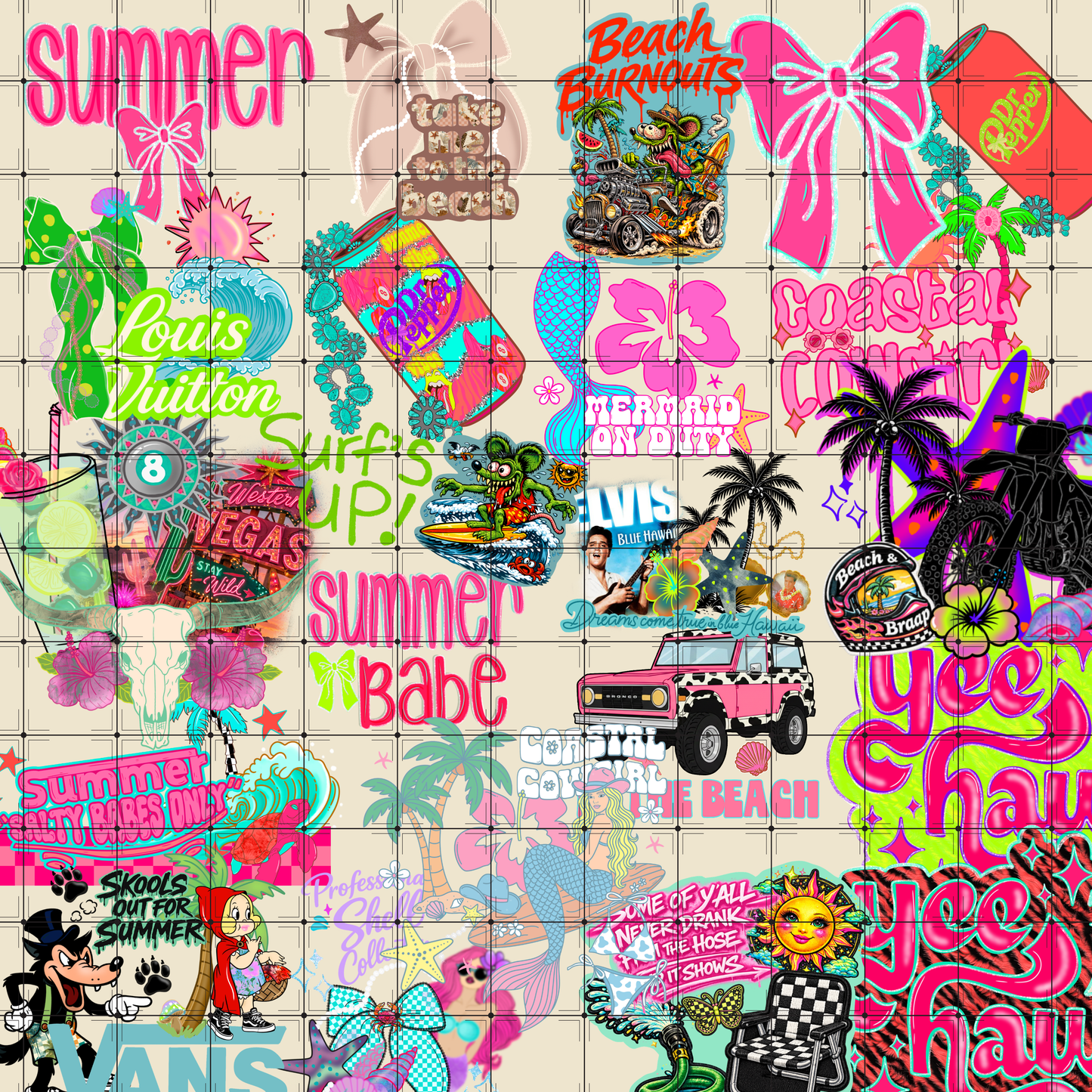 LJD x ARD x NCD Summer Vibes Collab All Access Bundle ~ LIMITED: NO CODES ON THESE