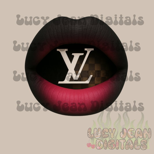 Boujee Lips PNG